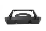 DV8 Offroad 07-23 Jeep Wrangler/Gladiator JT/JK/JL FS-25 Stubby Front Bumper w/Plated Bull Bar DV8 Offroad Bumpers - Steel  AXOPROS