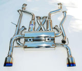 Invidia 09+ 370Z Gemini Single Layer Titanium Tip Cat-back Exhaust Invidia Catback  AXOPROS