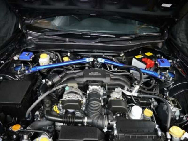 Cusco PowerBrace Strut Support Fr Strut to Firewall 35mm OD Non-Adj Subaru BRZ/Toyota 86/Scion FR-S Cusco Chassis Bracing  AXOPROS
