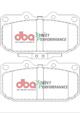 DBA 06-07 Subaru WRX SP500 Front Brake Pads DBA Brake Pads - Performance  AXOPROS