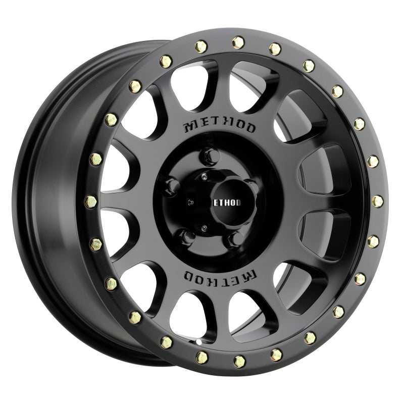 Method MR305 NV 16x8 0mm Offset 5x4.5 83mm CB Matte Black Wheel Method Wheels Wheels - Cast  AXOPROS