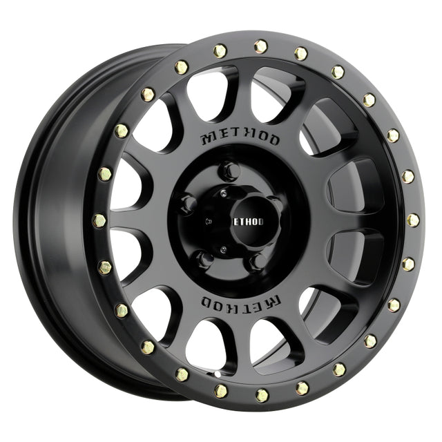 Method MR305 NV 16x8 0mm Offset 5x4.5 83mm CB Matte Black Wheel Method Wheels Wheels - Cast  AXOPROS