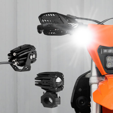 XKGLOW XK Glow 2in Dual Mode LED Driving Light Kit for Motorcycles, UTVs & ATVs Light Accessories and Wiring aftermarket performance part