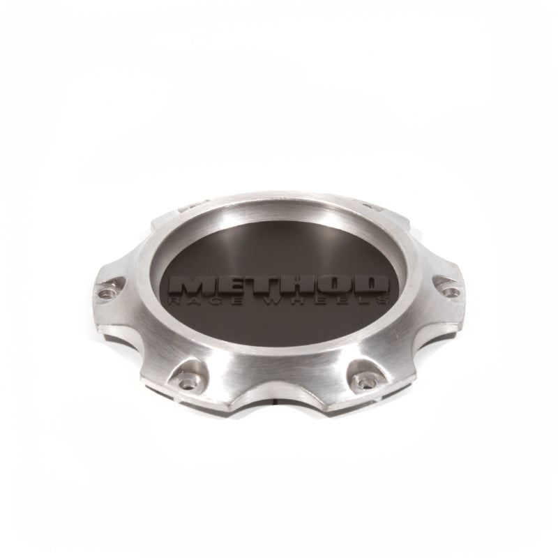 Method Cap T077 - 106.25mm - Brushed - Screw On Method Wheels Wheel Center Caps  AXOPROS