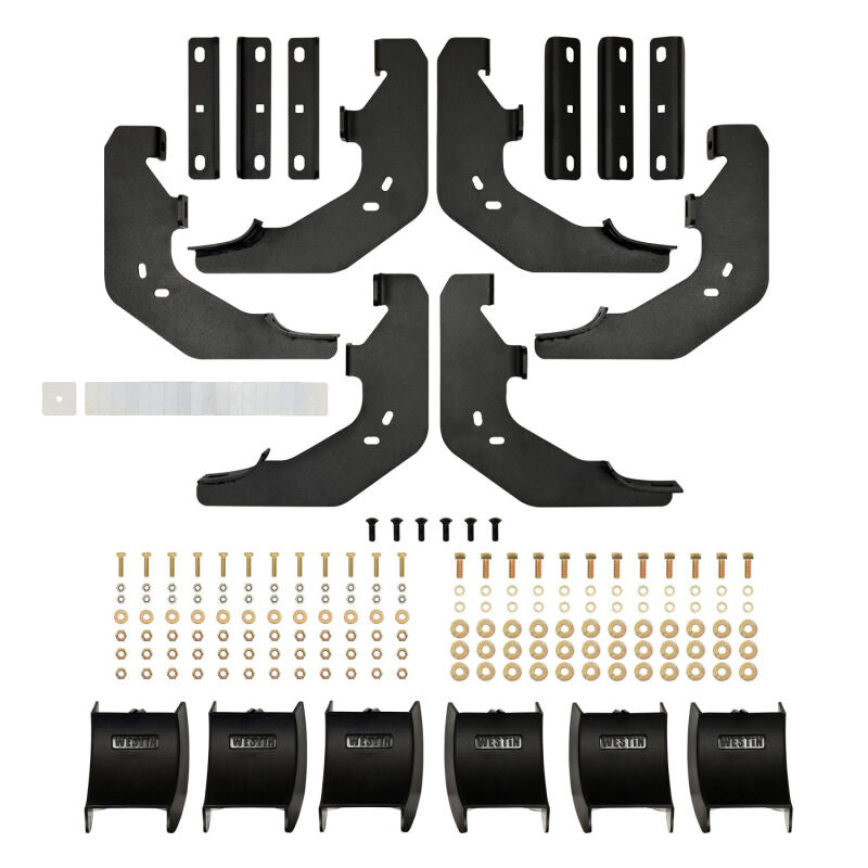 Westin 15-25 Ford F-150 SuperCrew / 17-25 F-250/350 CC AT6 Running Boards - Black Westin Running Boards  AXOPROS