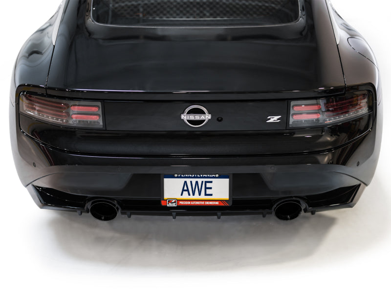 AWE 2023 Nissan Z RZ34 RWD Touring Edition Catback Exhaust System w/ Diamond Black Tips AWE Tuning Catback  AXOPROS