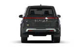 Rally Armor 22-25 Rivian R1S Black UR Mud Flap w/Metallic Black Logo Rally Armor Mud Flaps  AXOPROS