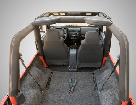 BedRug 03-06 Jeep LJ Unlimited Rear 4pc Cargo Kit (Incl Tailgate & Tub Liner) BedRug Bed Liners  AXOPROS