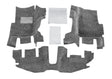 BedRug 97-06 Jeep TJ Front 3pc Floor Kit (w/Center Console) - Incl Heat Shields BedRug Bed Liners  AXOPROS