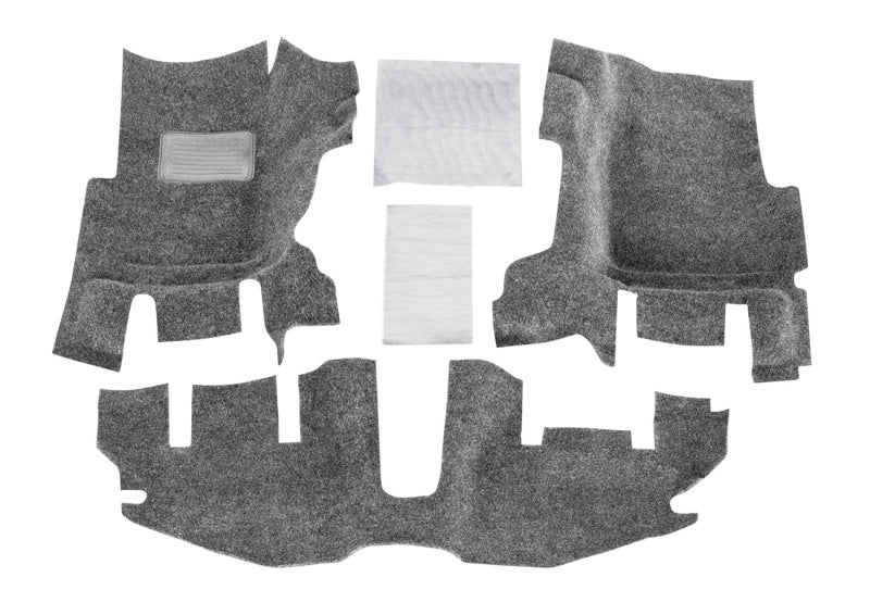 BedRug 97-06 Jeep TJ Front 3pc Floor Kit (w/Center Console) - Incl Heat Shields BedRug Bed Liners  AXOPROS
