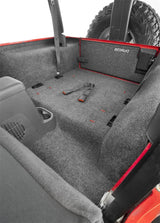 BedRug 97-06 Jeep TJ Rear Cargo Kit (Incl Tailgate) BedRug Bed Liners  AXOPROS