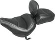 Mustang 18-21 Harley Heritage Classic Standard Deluxe Touring Recessed Passenger Seat - Black Mustang Motorcycle Passenger Motorcycle Seats  AXOPROS