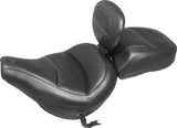 Mustang 18-21 Harley Heritage Classic Standard Deluxe Touring Recessed Passenger Seat - Black Mustang Motorcycle Passenger Motorcycle Seats  AXOPROS