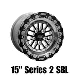 Belak 15x10 / 7in BS / 5x120 BP / High Pad / Series 2 Wheel - Single Beadlock Belak Wheels Wheels - Forged  AXOPROS