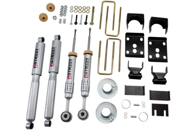 Belltech 09-13 Ford F150 Reg Cab 2WD Short Bed Lowering Kit w/SP Shocks 1 or 3in F/5.5in R Drop Belltech Lowering Kits  AXOPROS