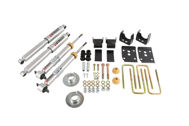 Belltech 2015+ Ford F-150 1-3in Front 5in Rear Lower Kit with SP Shocks Belltech Shocks and Struts  AXOPROS