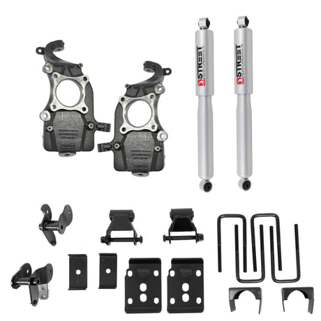 Belltech 2021+ Ford F-150 2WD Lowering Kit w/ Street Performance Shocks Belltech Lowering Kits  AXOPROS