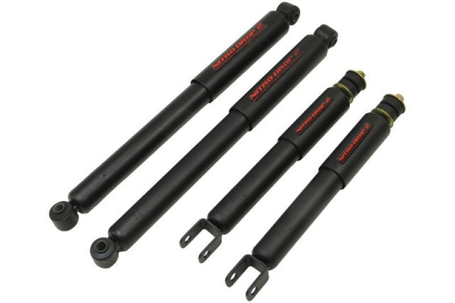 Belltech 99-06 GMC Sierra 1500 / Chevrolet Silverado 1500 Nitro Drop 2 Shock Absorber Set Belltech Shocks and Struts  AXOPROS