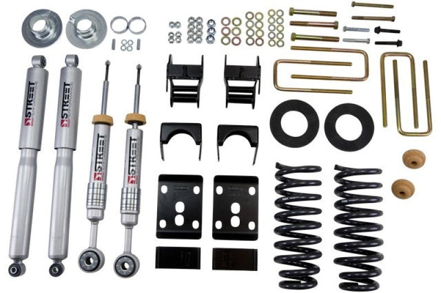 Belltech Lowering Kit 09-13 Ford F150 Ext Cab Short Bed 2WD 2in or 3in F/4in Rear w/ Shocks Belltech Lowering Kits  AXOPROS