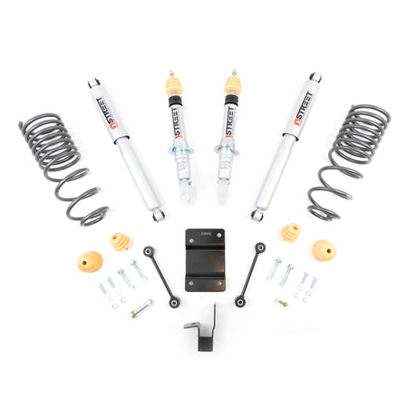 Belltech LOWERING KIT 09-18 Dodge Ram 4WD 1500 Quad/Crew Cabs 2inF / 4inR Belltech Lowering Kits  AXOPROS