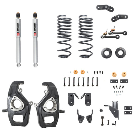 Belltech LOWERING KIT 2019+ Ram 1500 2WD/4WD -2in F / 3-4in R Belltech Lowering Kits  AXOPROS