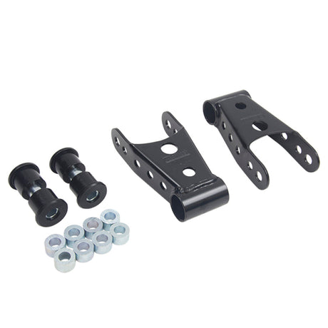 Belltech SHACKLE KIT 15-16 Ford F150 (All Cabs Short Bed Only) 4WD 1in / 2in Rear Drop Belltech Shackle Kits  AXOPROS