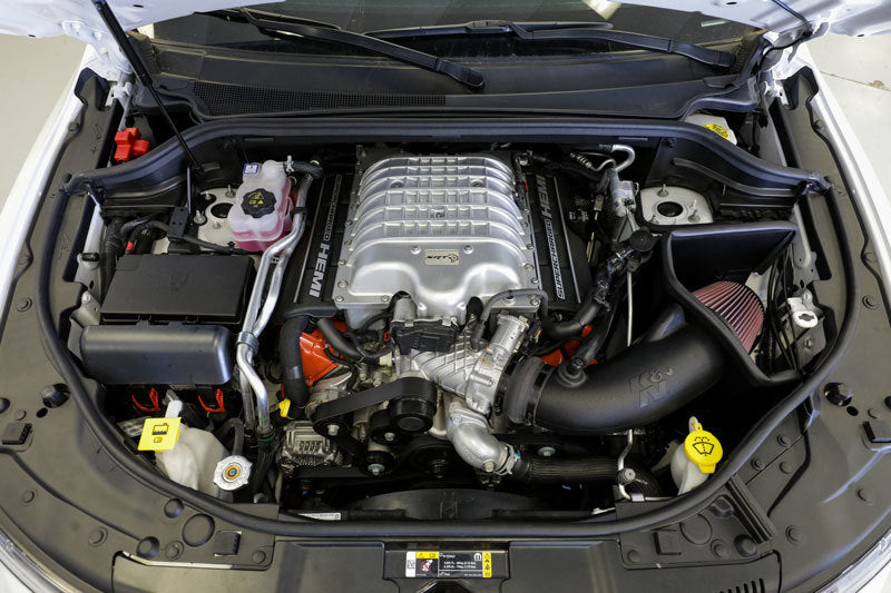 K&N 18-19 Jeep Grand Cherokee Trackhawk V8-6.2L F/I Aircharger Performance Intake K&N Engineering Cold Air Intakes  AXOPROS