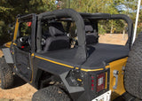 Rugged Ridge Tonneau Cover 07-18 Jeep Wrangler JK 2 Door Rugged Ridge Tonneau Covers - Hard Fold  AXOPROS