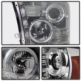 Spyder Dodge Ram 1500 09-14 10-14 Projector Headlights Halogen- LED Halo LED- Smke PRO-YD-DR09-HL-SM SPYDER Headlights  AXOPROS