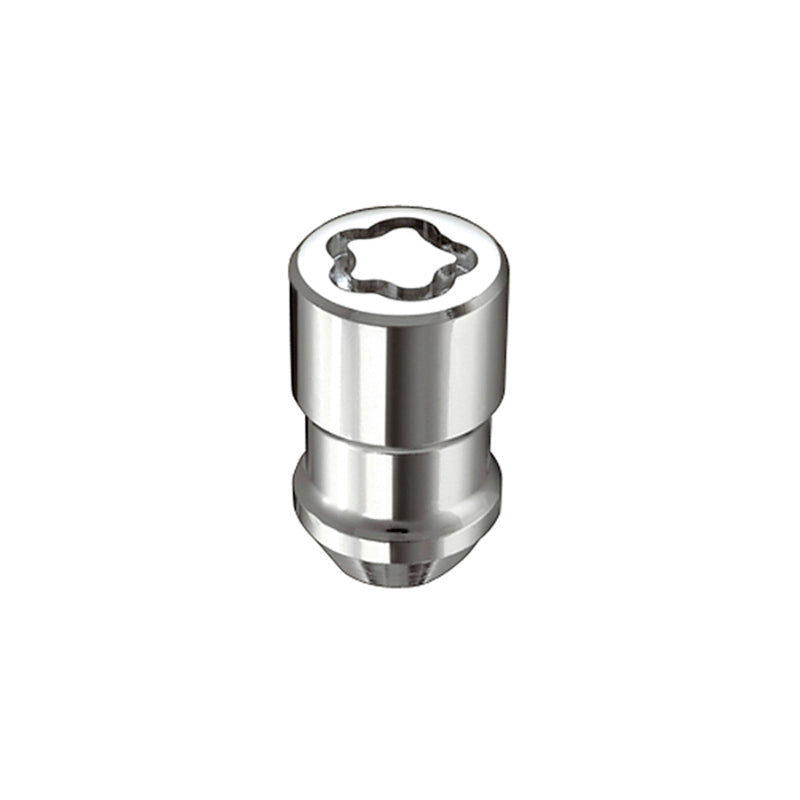 McGard Wheel Lock Nut Set - 5pk. (Cone Seat) M12X1.5 / 3/4 Hex / 1.46in. Length - Chrome McGard Lug Nuts  AXOPROS