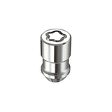 McGard Wheel Lock Nut Set - 5pk. (Cone Seat) M12X1.5 / 3/4 Hex / 1.46in. Length - Chrome McGard Lug Nuts  AXOPROS