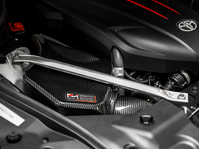 AWE Tuning 2020+ Toyota GR Supra S-FLO Carbon Intake Lid AWE Tuning Cold Air Intakes  AXOPROS