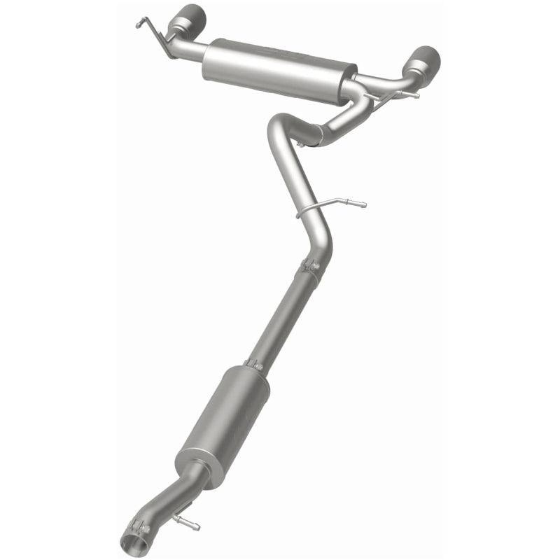 MagnaFlow Cat-Back 12-16 Jeep Wrangler GT 3.6L V6 Black Tips Magnaflow Catback  AXOPROS