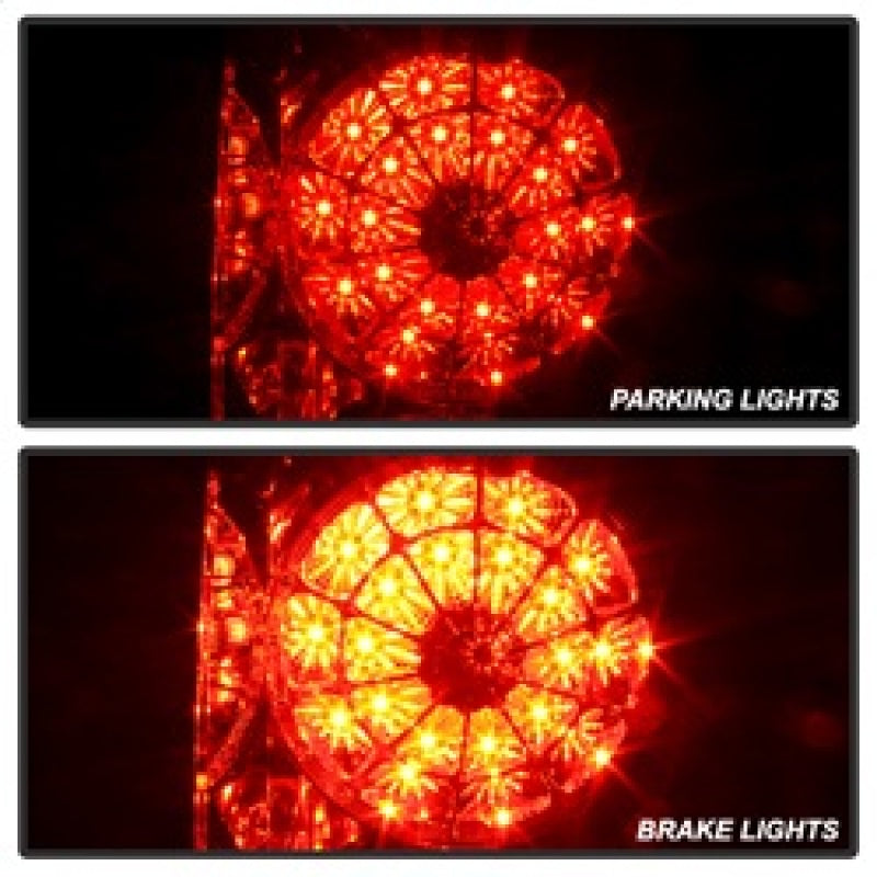 Spyder Toyota Tundra 07-13 LED Tail lights Red Smoke ALT-YD-TTU07-LED-RS SPYDER Tail Lights  AXOPROS