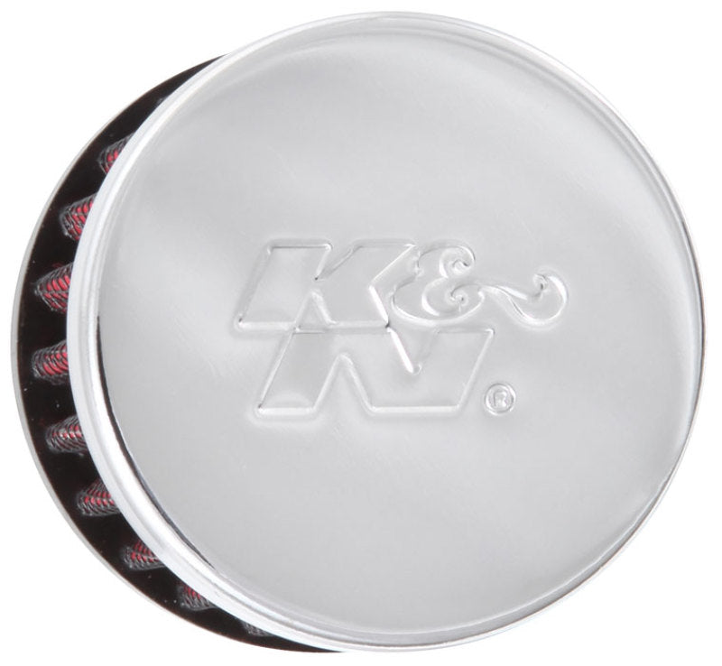K&N Clamp On Rubber Base Crankcase Vent Filter 0.375in Flange ID x 2in OD x 1.5in Height K&N Engineering Air Filters - Universal Fit  AXOPROS