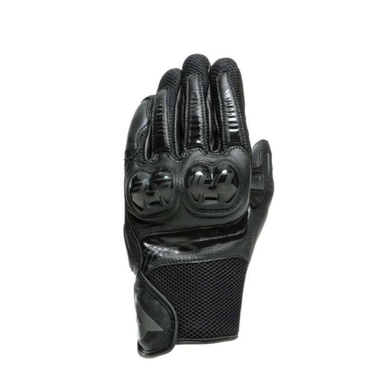 Dainese Mig 3 Unisex Leather Gloves Black/Black - Small Dainese Gloves  AXOPROS