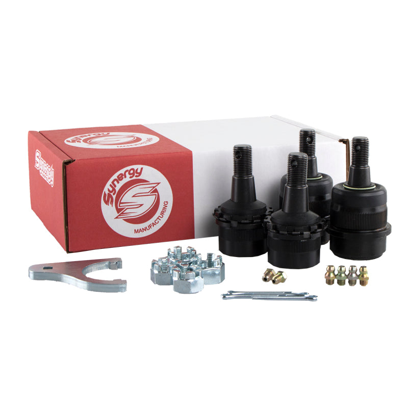 Synergy Jeep JK/WJ HD Knurled Adjustable Ball Joint Kit Synergy Mfg Ball Joints  AXOPROS