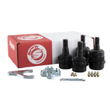 Synergy Jeep JK/WJ HD Knurled Adjustable Ball Joint Kit Synergy Mfg Ball Joints  AXOPROS