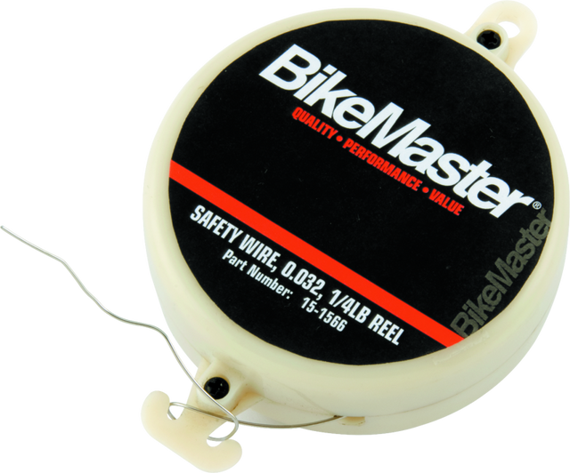 BikeMaster 0.032in Safety Wire Reel - 1/4lb BikeMaster Tools  AXOPROS