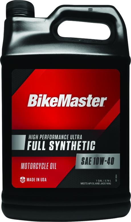 BikeMaster 10W40 Full Synthetic Oil - Gallon BikeMaster Motor Oils  AXOPROS