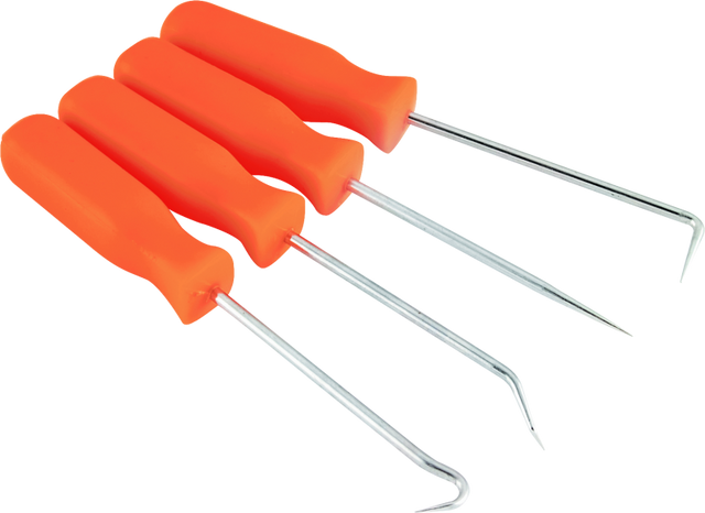 BikeMaster 4-pc Mini Hook and Pick Set BikeMaster Tools  AXOPROS