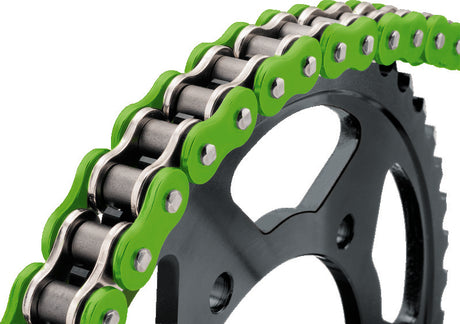 BikeMaster 520x120 BMXR O-Ring Chain - Green BikeMaster Chains  AXOPROS