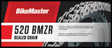 BikeMaster 520x120 BMZR Z-Ring Chain - Black/Chrome BikeMaster Chains  AXOPROS