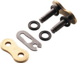 BikeMaster 525 BMXR O-Ring Clip Link - Gold BikeMaster Chains  AXOPROS