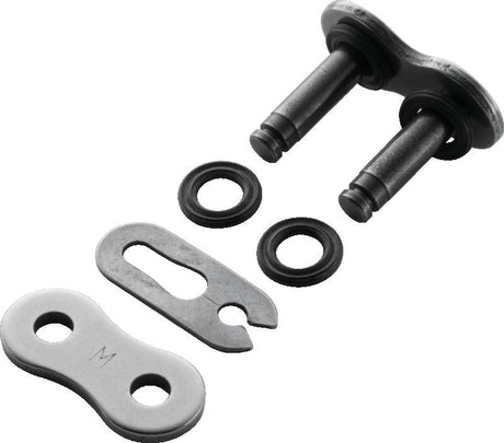 BikeMaster 525 BMXR O-Ring Clip Link - Nickle BikeMaster Chains  AXOPROS