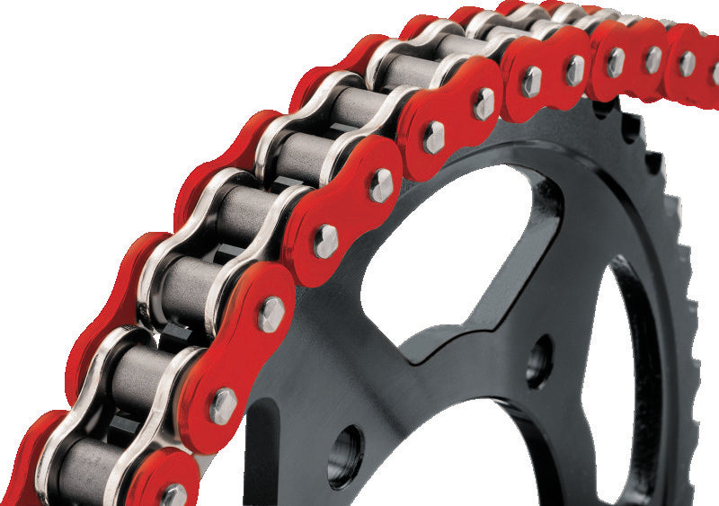 BikeMaster 530x120 BMXR O-Ring Chain - Red BikeMaster Chains  AXOPROS