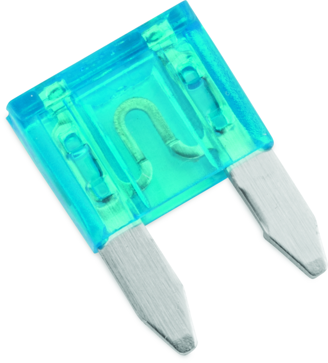 BikeMaster 5Piece 15A Replacement Mini Blade Fuse BikeMaster Light Accessories and Wiring  AXOPROS