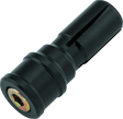 BikeMaster Adapter 7/8in Barend Mirror - Black BikeMaster Side Mirrors  AXOPROS