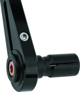 BikeMaster Adapter for 1in Barend Mirror - Black BikeMaster Side Mirrors  AXOPROS