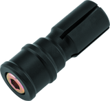 BikeMaster Adapter for 1in Barend Mirror - Black BikeMaster Side Mirrors  AXOPROS
